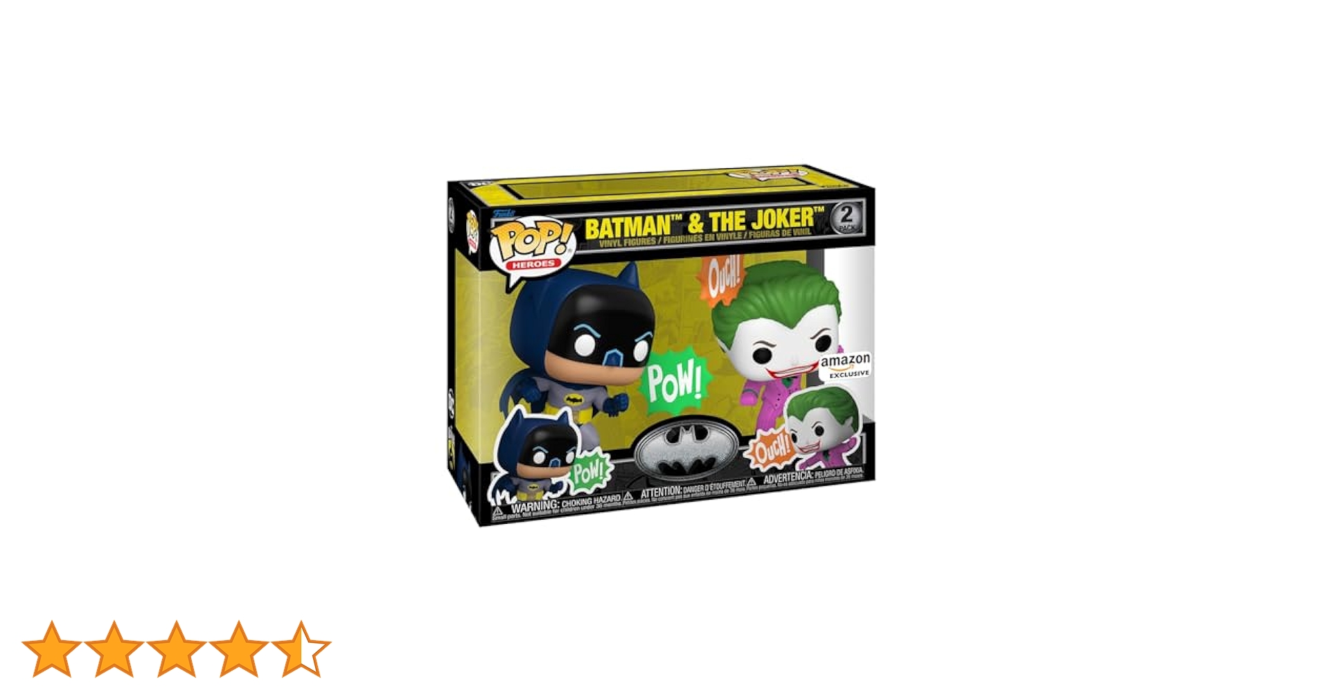 【レア】Funko ファンコ　バットマン　ジョーカー　限定版フィギュア　DC Amazon.com: Funko POP! Heroes: Batman WZ - The Joker - DC